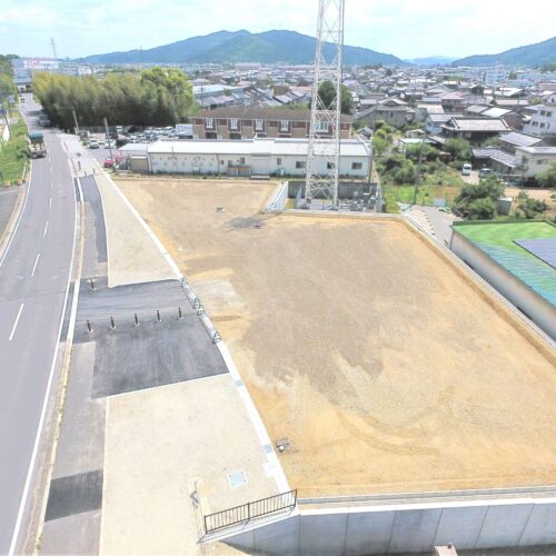 五個荘中町開発工事